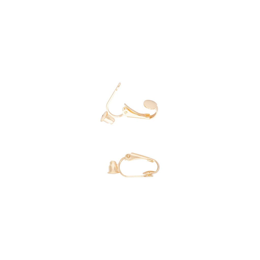 Tatuo 30-Piece Clip-On Earring Converter Set - Turn Stud Earrings Into Clip-Ons (Silver, Gold, Steel + 30 Comfort Pads)