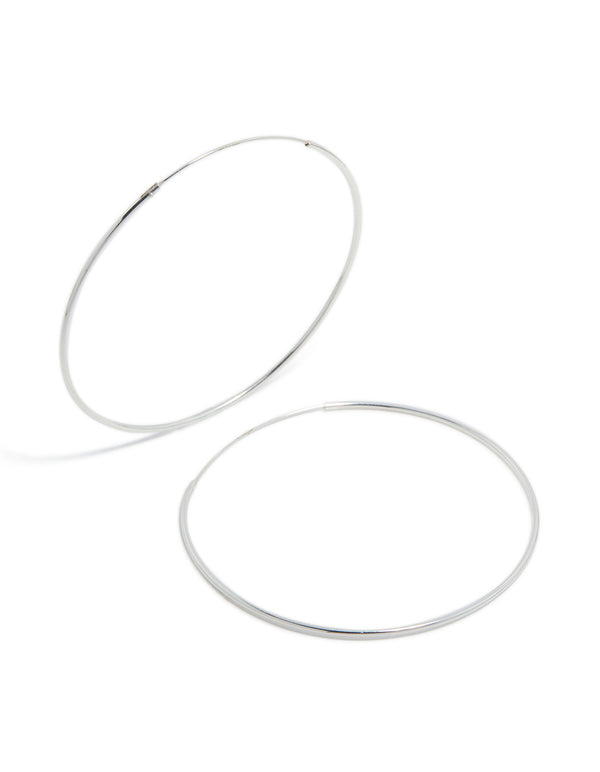 Sterling Silver Hoop Earrings