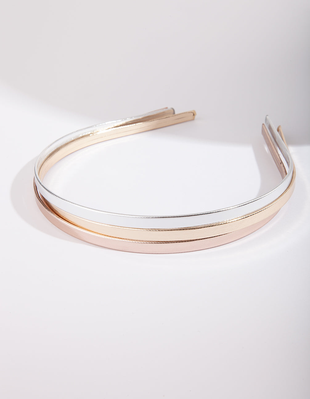 Mixed Metal Essential Headband Pack
