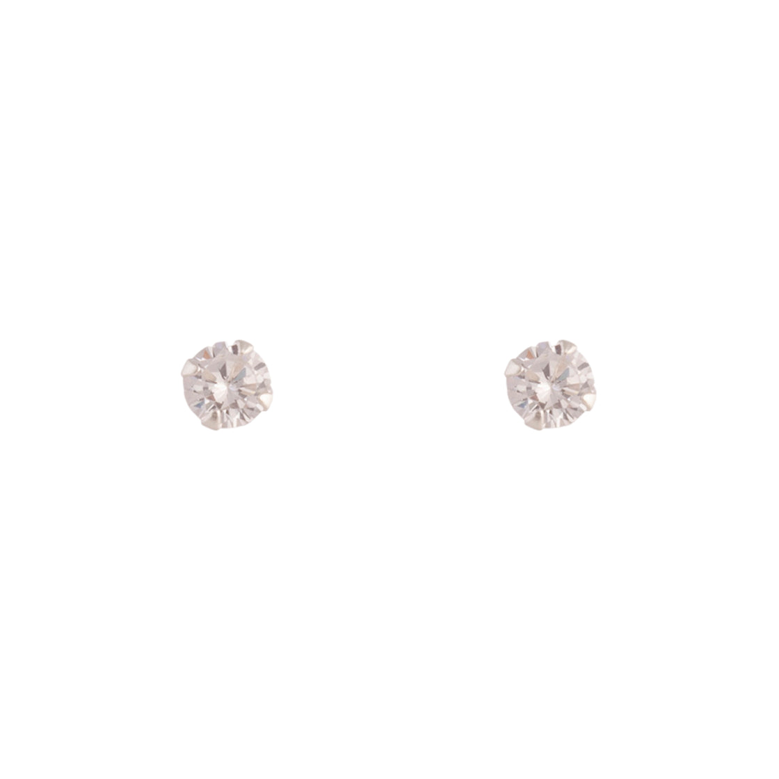 Sterling Silver Baby Carat Stud 2mm Earrings