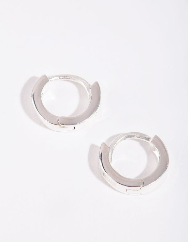 Sterling Silver Classic Huggie Earrings