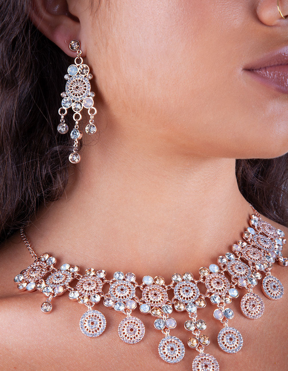 Rose Gold Dolce Vita Necklace
