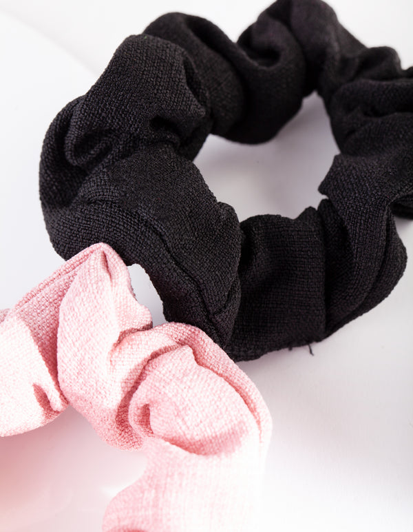Classic Linen Scrunchie Pack