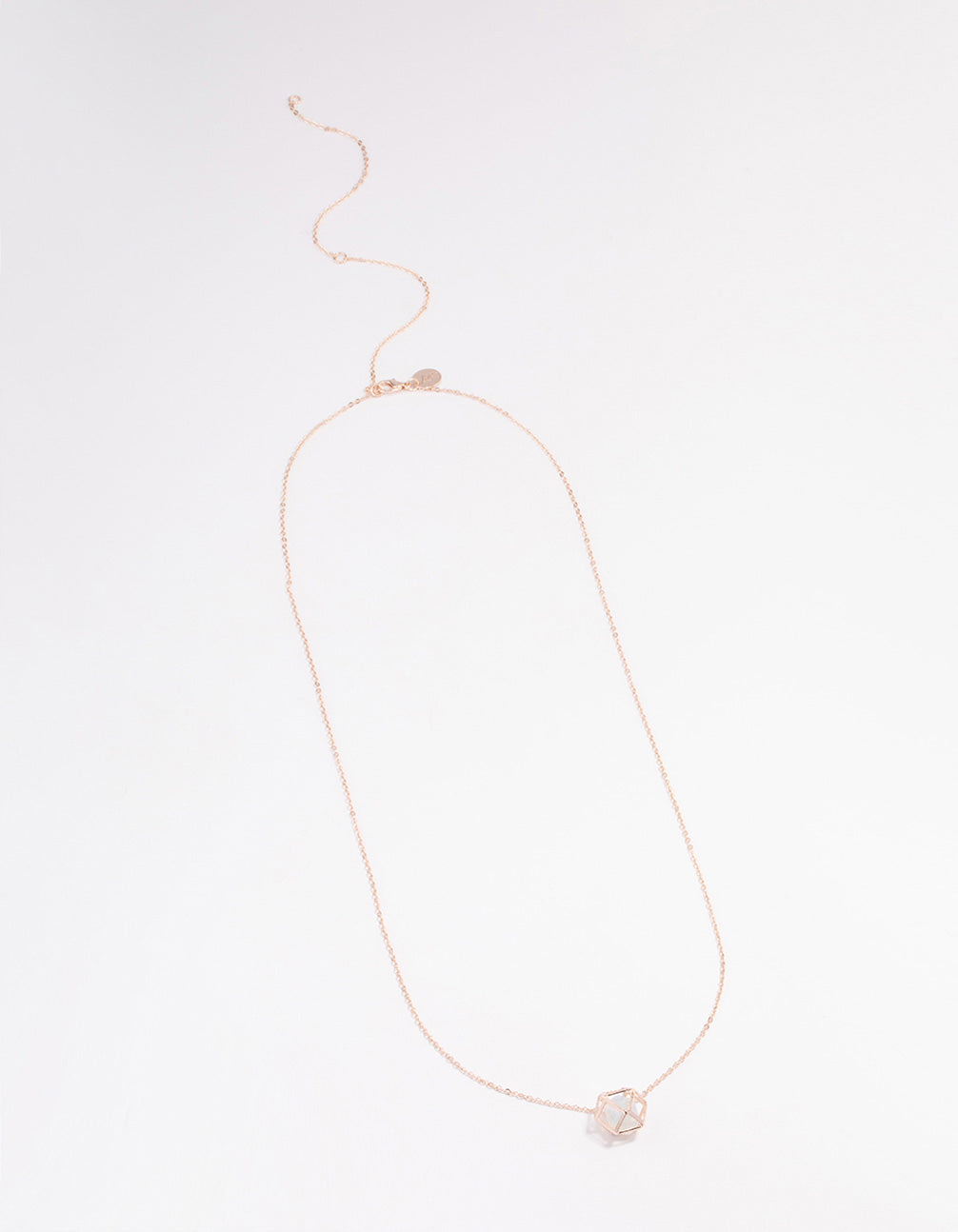Rose Gold Moonstone Cage Gift Box