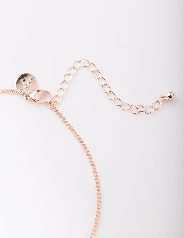 Rose Gold Best Friend Infinity Jewellery Set