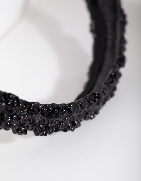Crater Black Bracelet