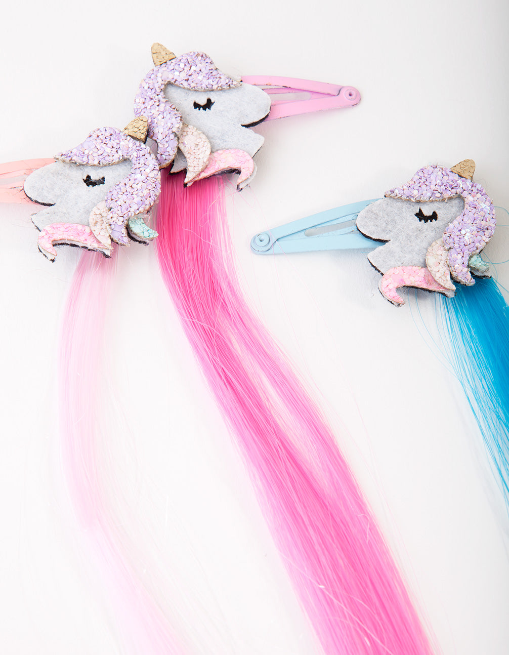 Kids Fabric Unicorn Clip