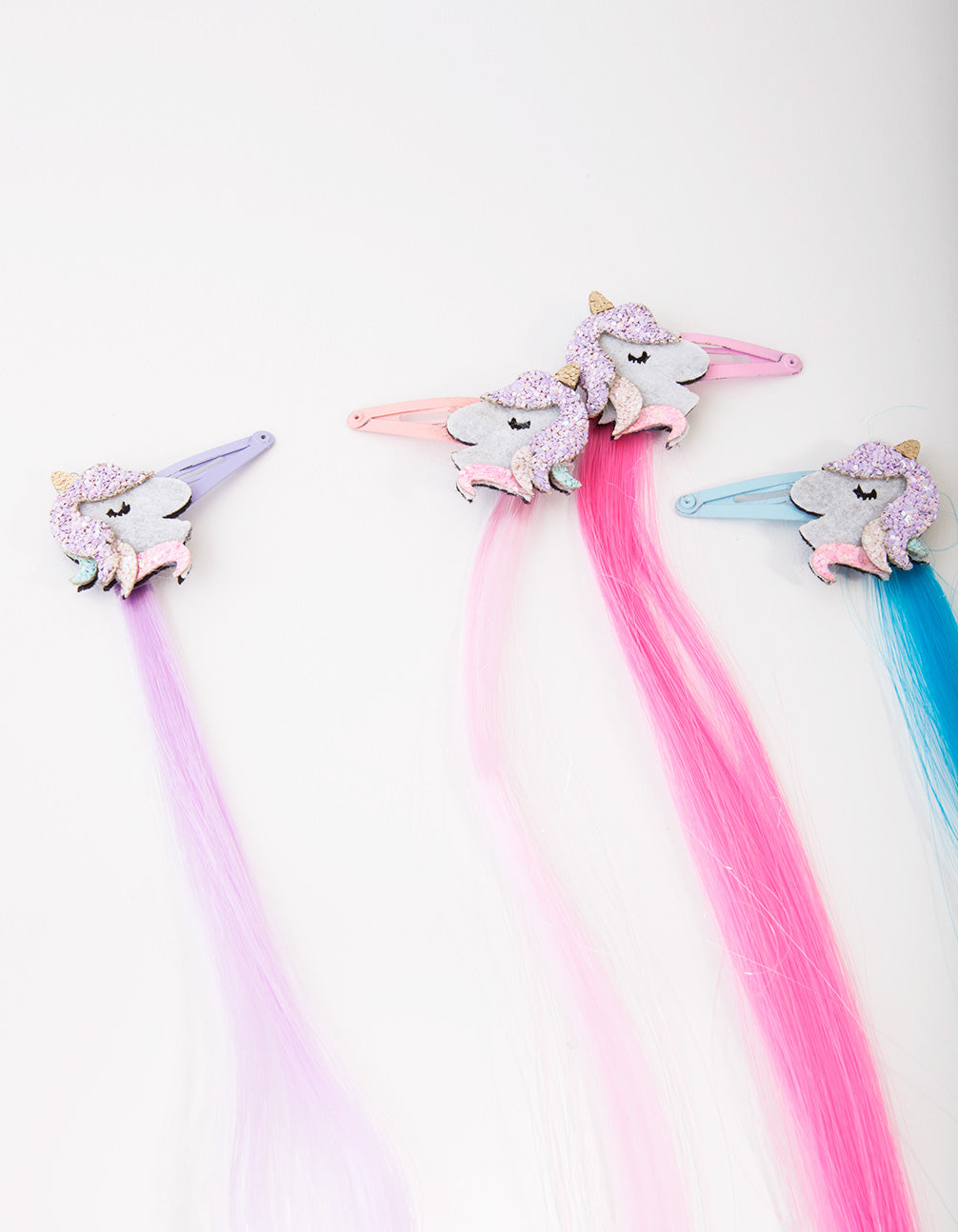 Kids Fabric Unicorn Clip
