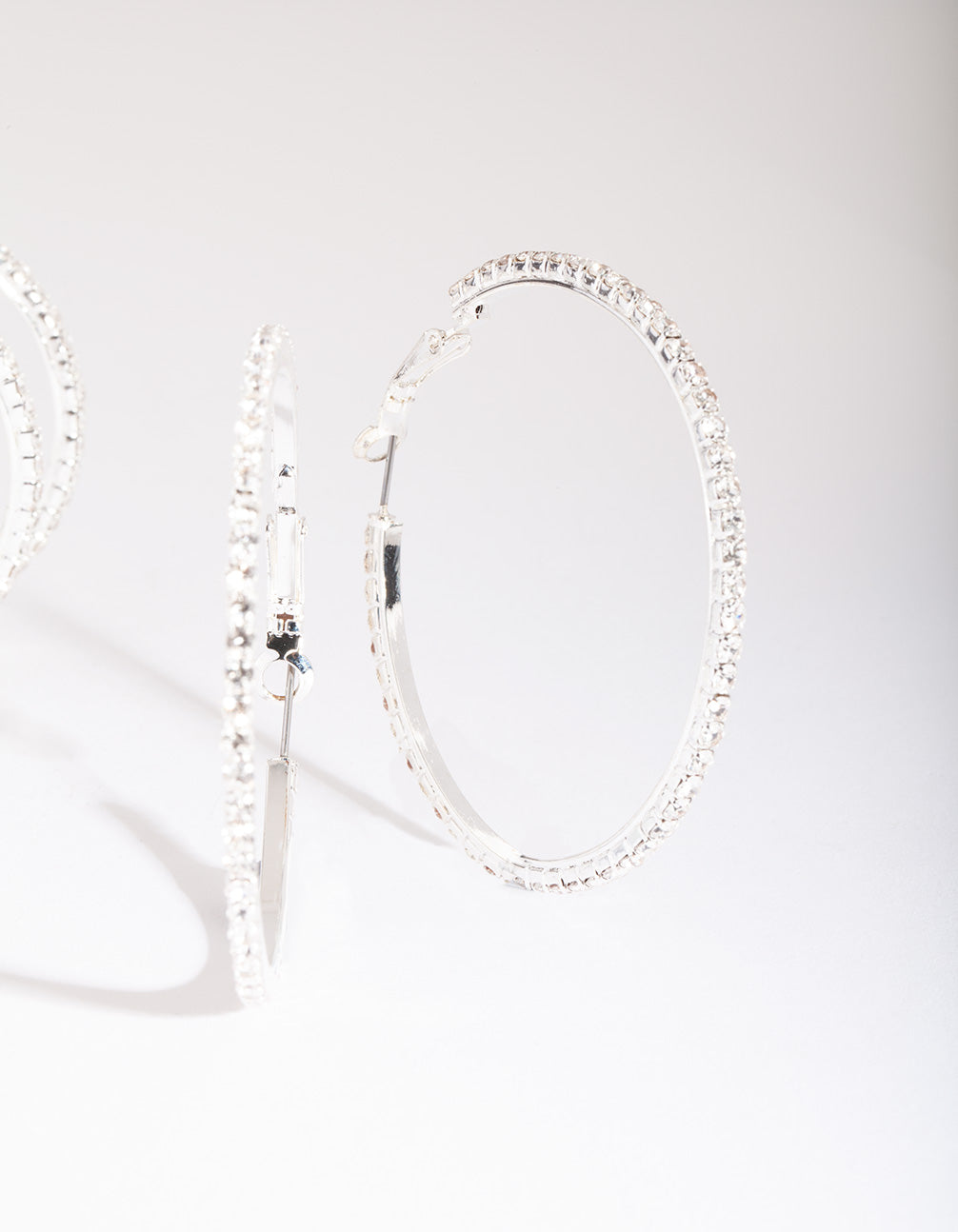 Silver Diamante Multi Hoop Earring Pack