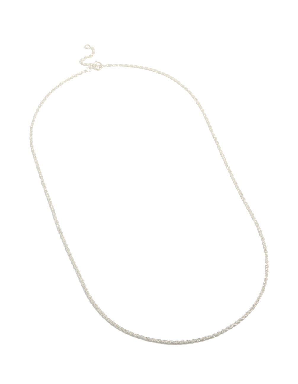Sterling Silver Twisted Necklace
