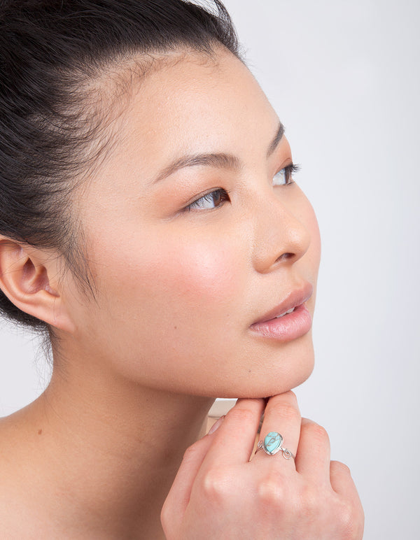 Semi-Precious Turquoise Ring