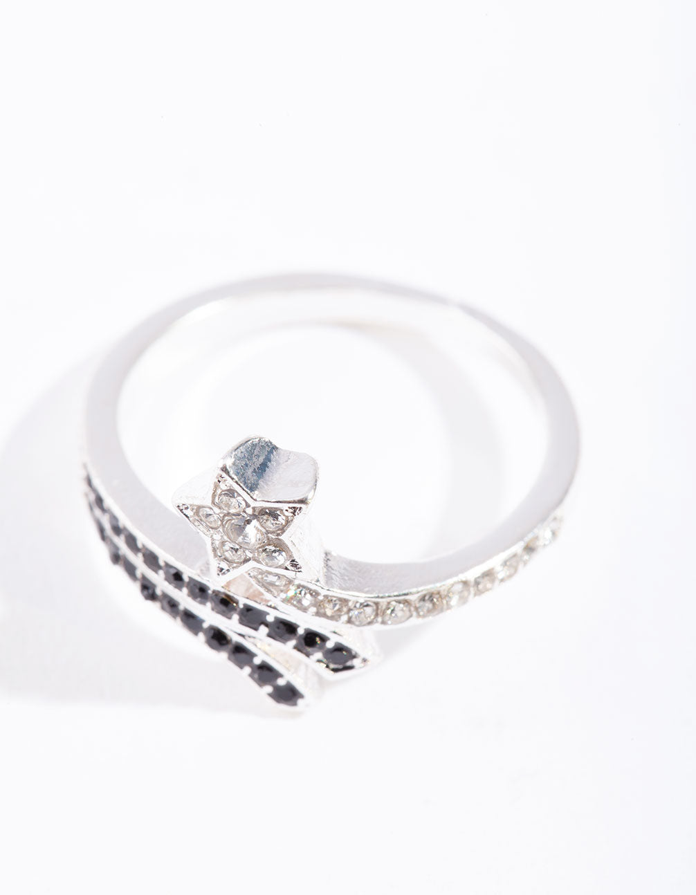 Black Silver Wish Ring