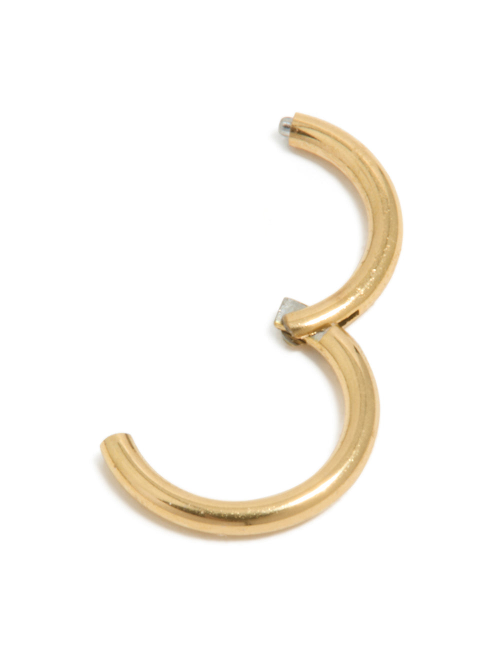 Gold 5mm Micro Clicker Earring