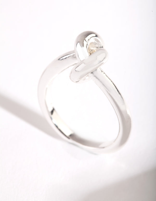 Silver Knot Ring