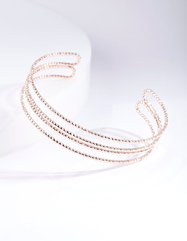 Rose Gold Double Bracelet