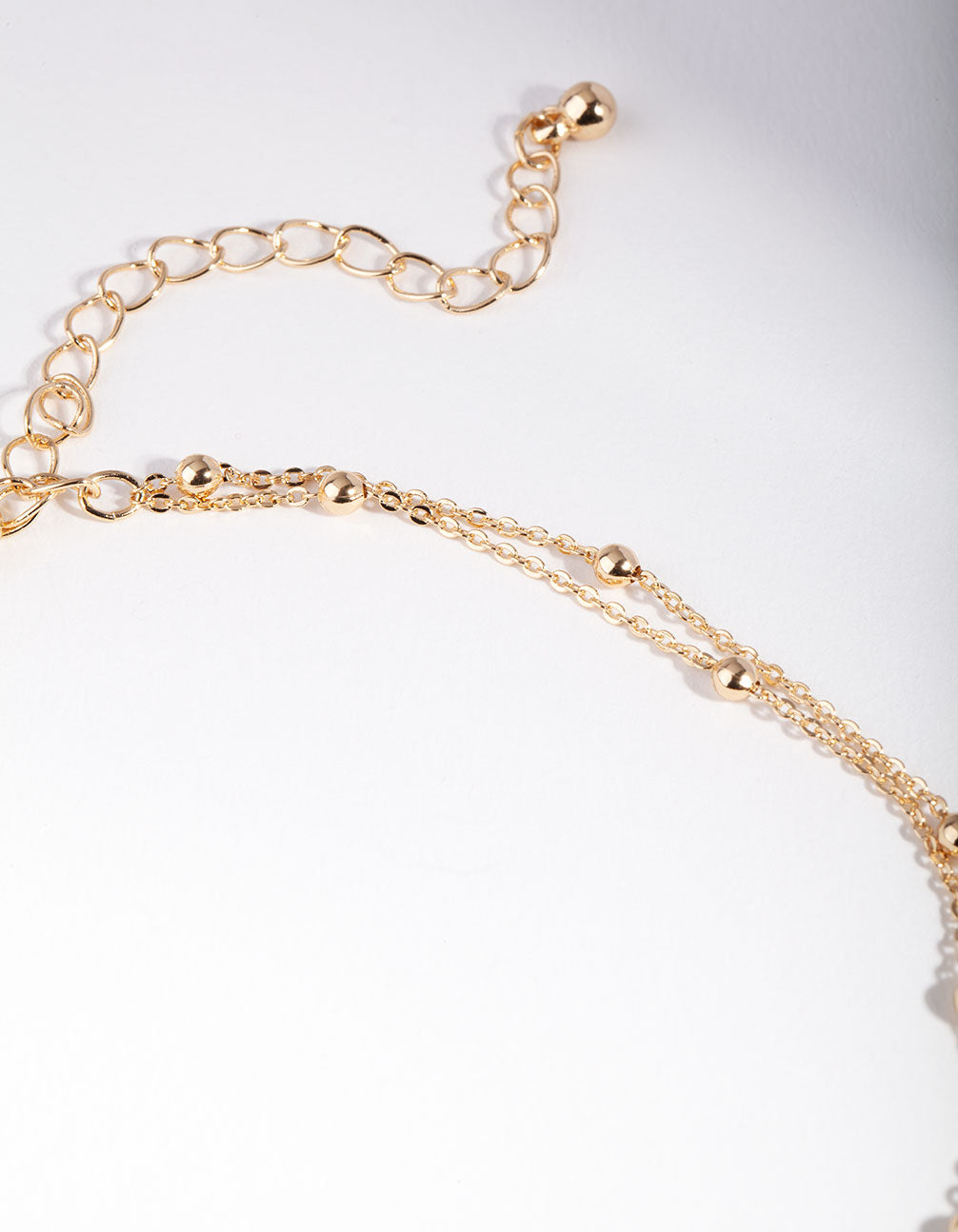 Gold Mini Ball Chain Choker