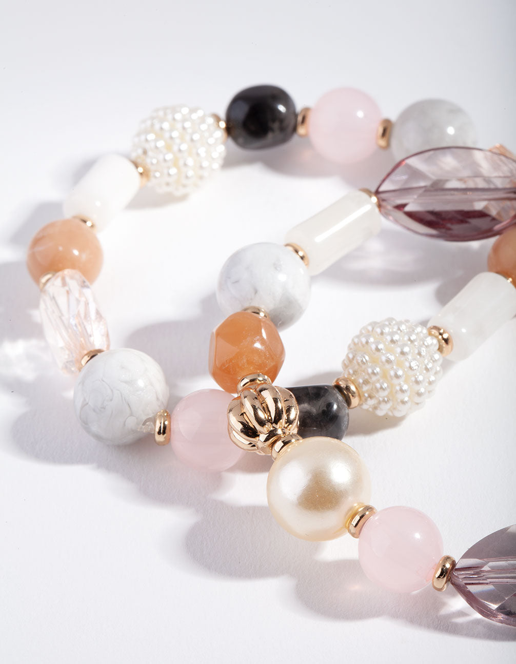 Pearl Multi Bead Bracelet Pack