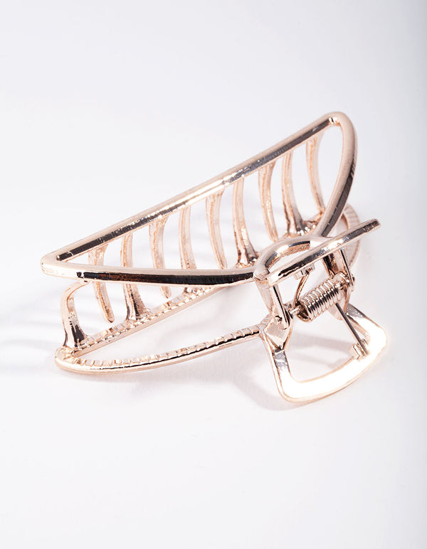 Rose Gold Outline Claw