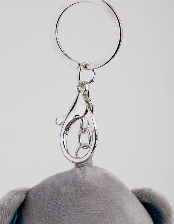 Kids Sequin Bear Key Ring