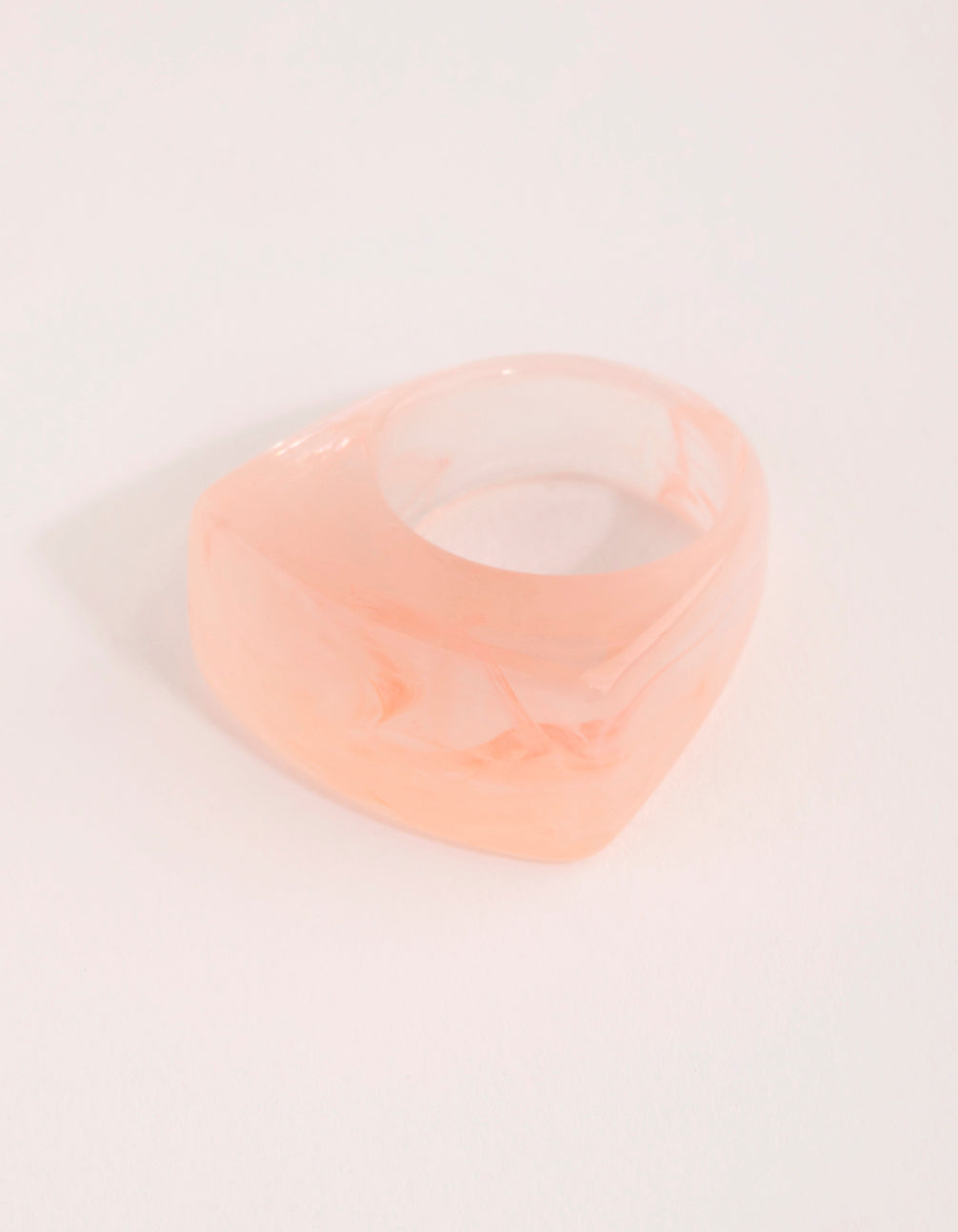 Pink Acrylic Wash Ring
