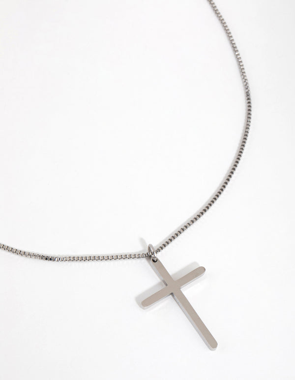 Surgical Steel Layered Curb Necklace