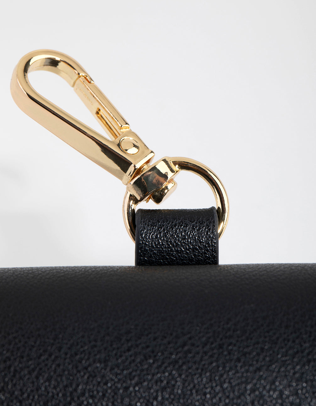 Wide Black PU Leather Earpod Case