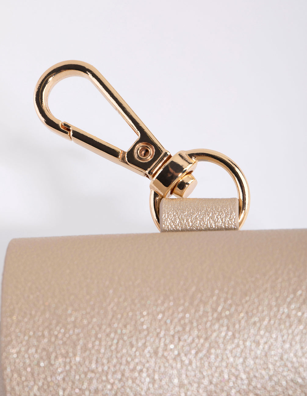 Wide Cream PU Leather Earpod Case