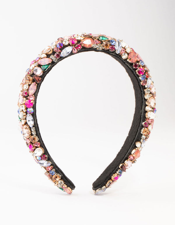 Mixed Stone Headband