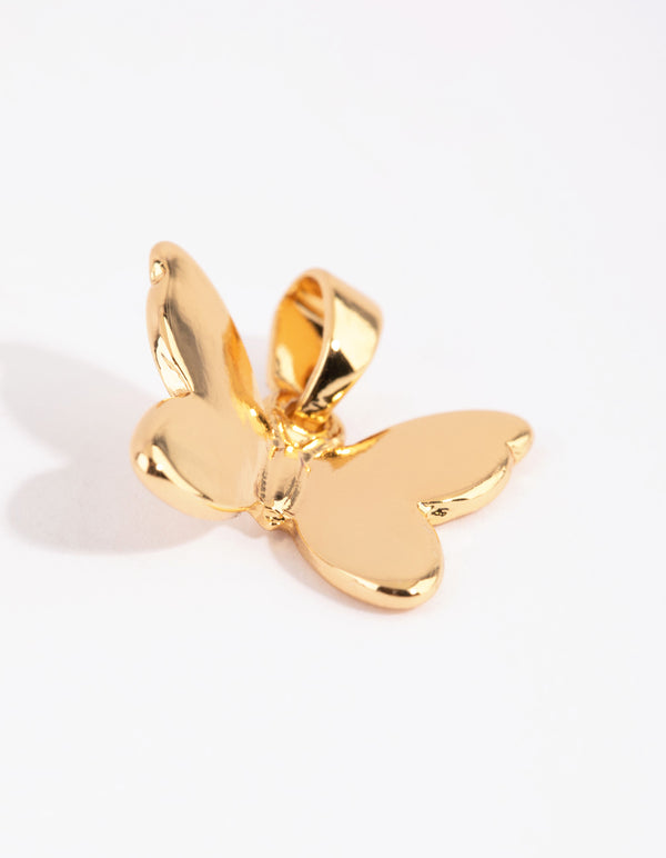 Gold Plated Butterfly Charm