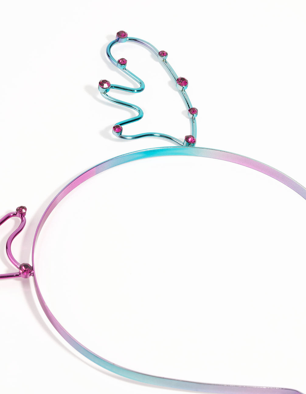Kids Festive Diamante Antler Headband