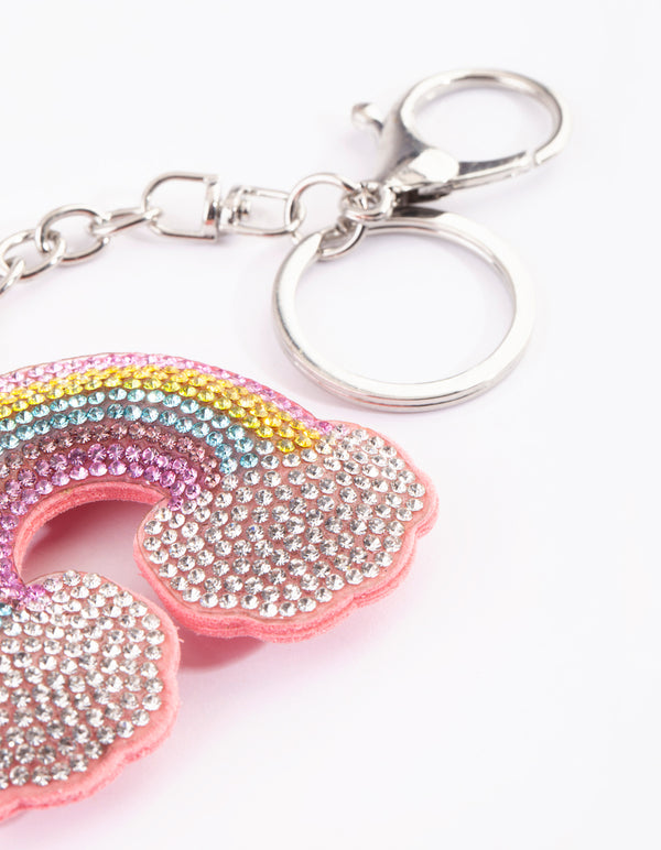 Kids Rainbow Cloud Keyring