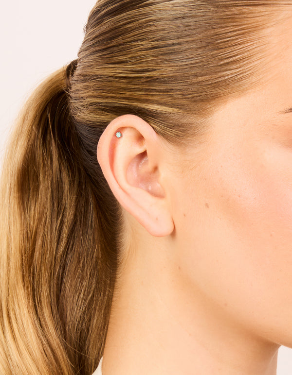 Titanium Pretty Flat Back Stud Pack