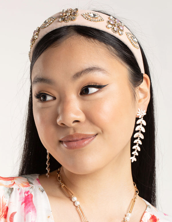 Velvet Embellished Headband