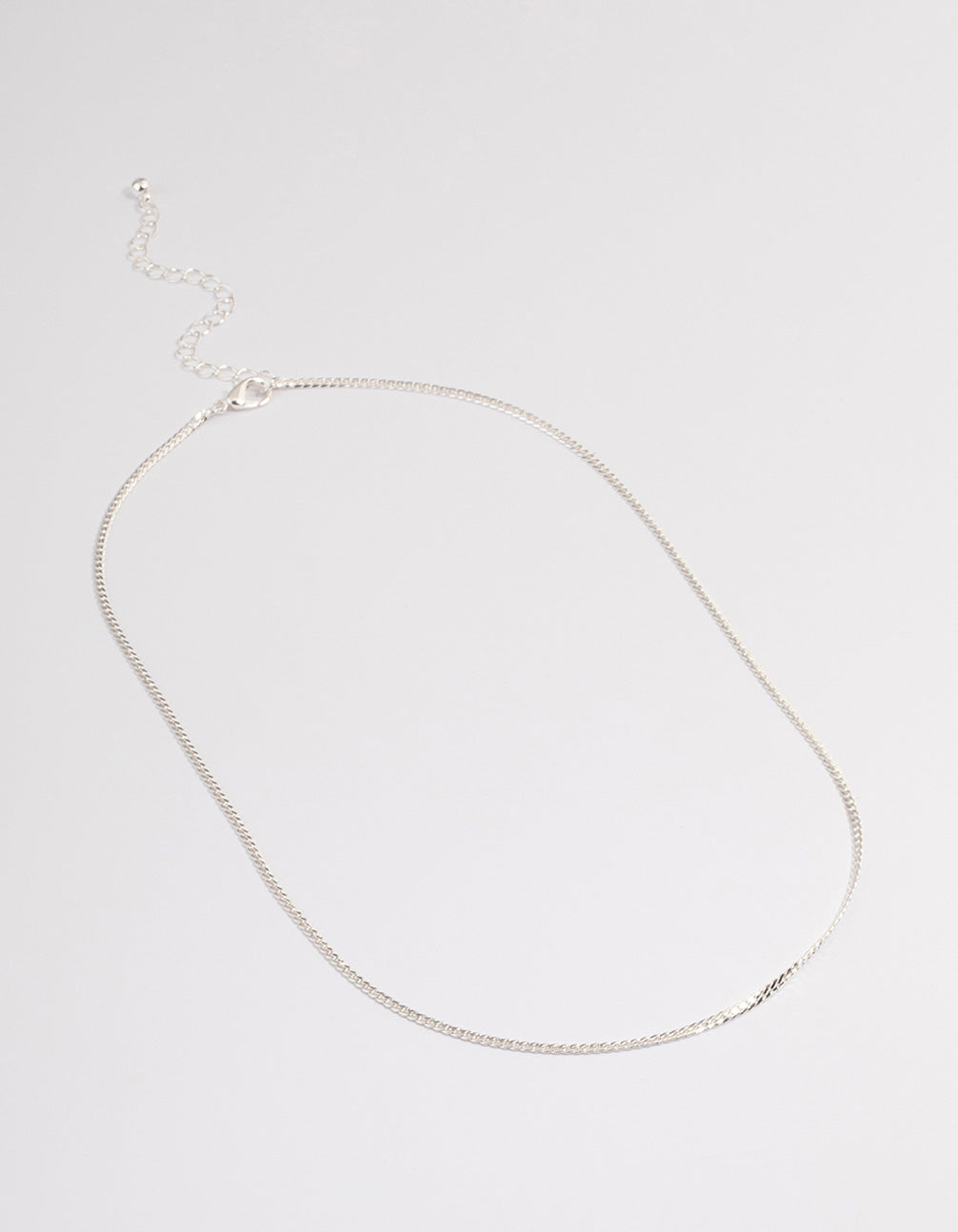 Silver Wheat Chain Necklace