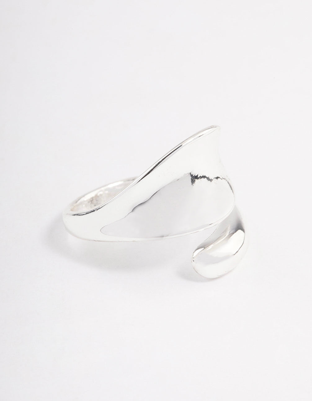 Silver Plated Bold Wrap Ring