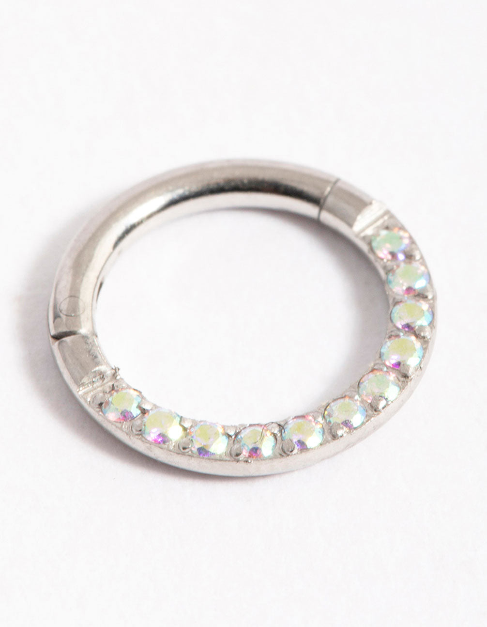 Surgical Steel Clicker Ring 7mm