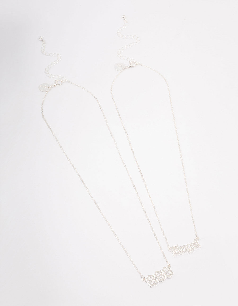 Silver Plated Angel Number '888' Necklace Pack