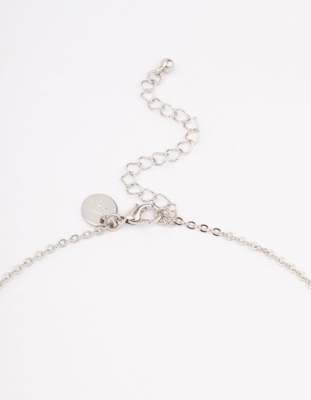 Silver Cubic Zirconia Short Necklace