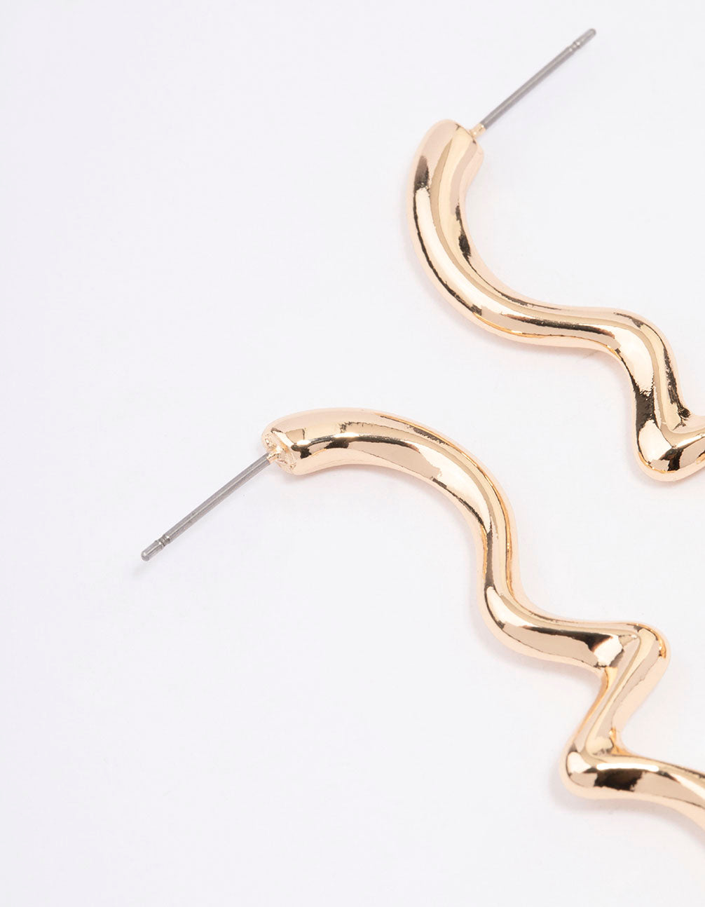 Gold Drip Drop Earrings