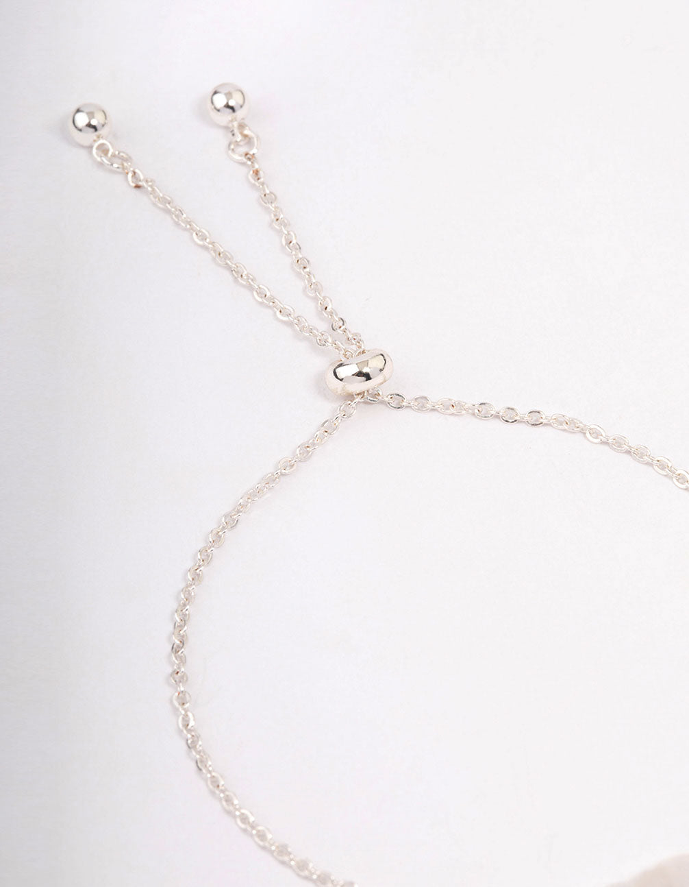 Silver Plated Scorpio Script Bracelet