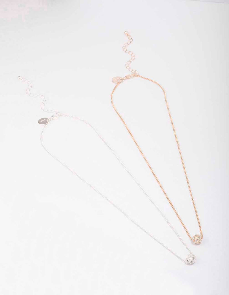 The Fireball Necklace N23