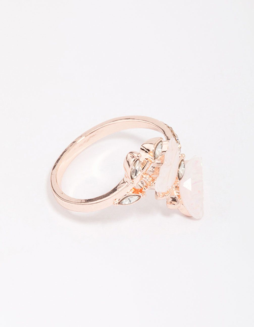 Rose Gold Butterfly Wrap Ring