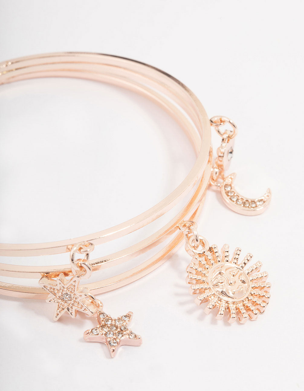 Rose Gold Celestial Charm Bracelet