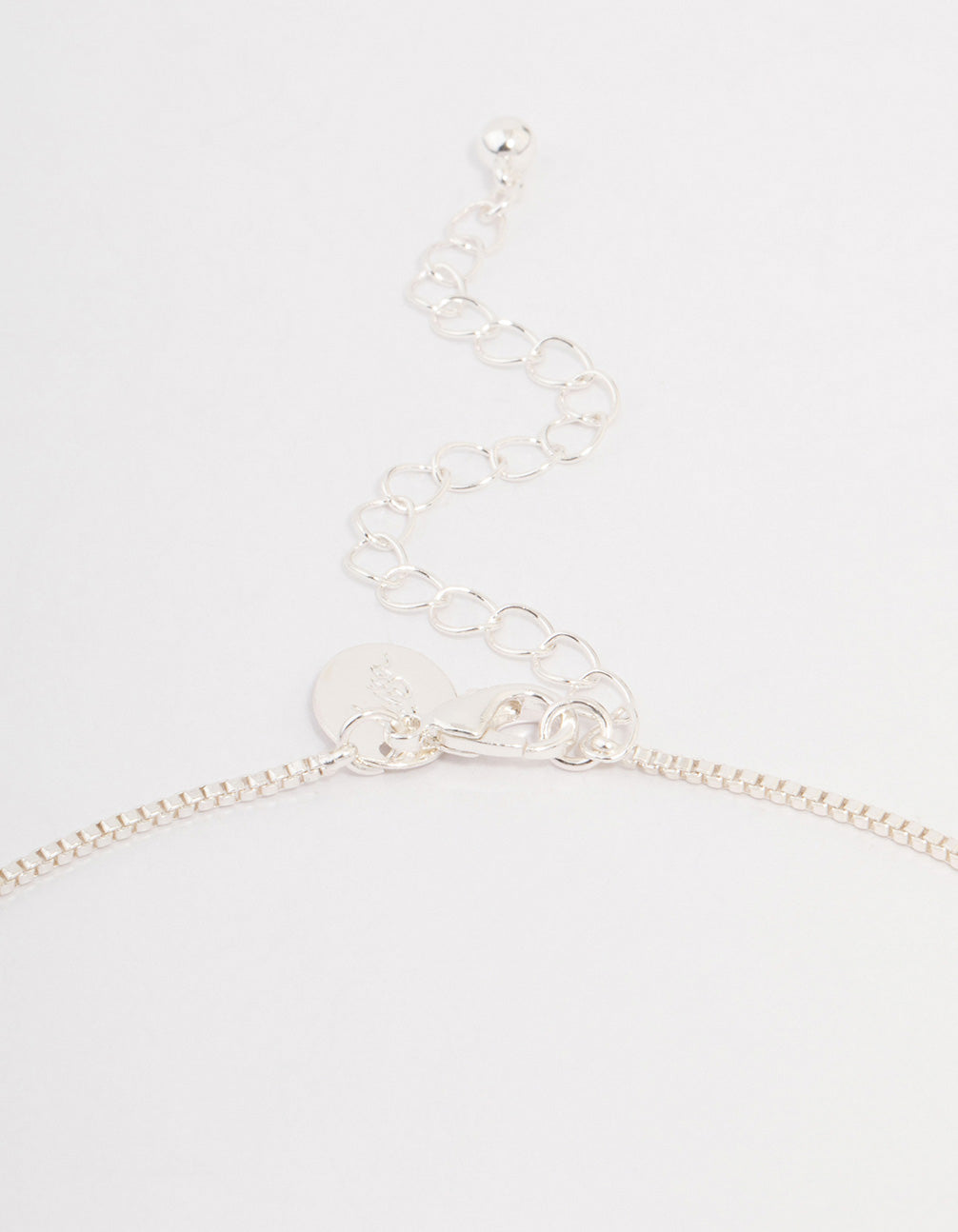 Silver Puffy Pear Jewellery Set