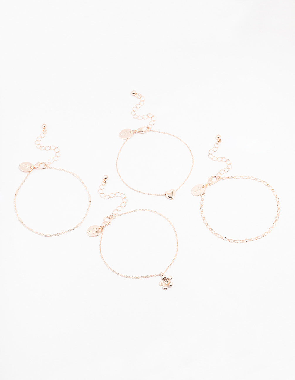 Rose Gold Timeless Bracelet 3-Pack