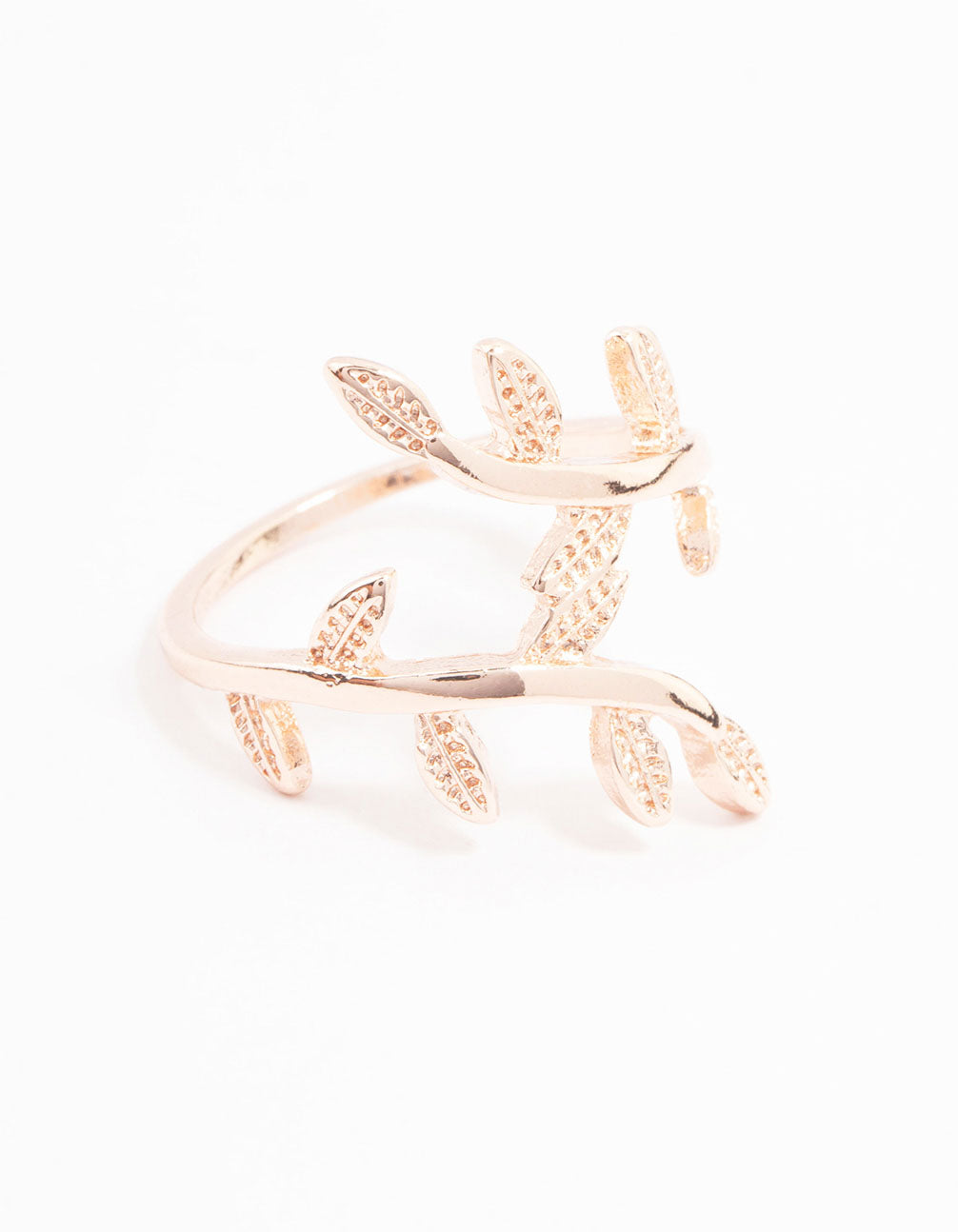Rose Gold Plated Vine Wrapped Ring