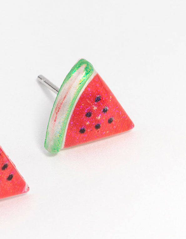 Watermelon Stud Earrings