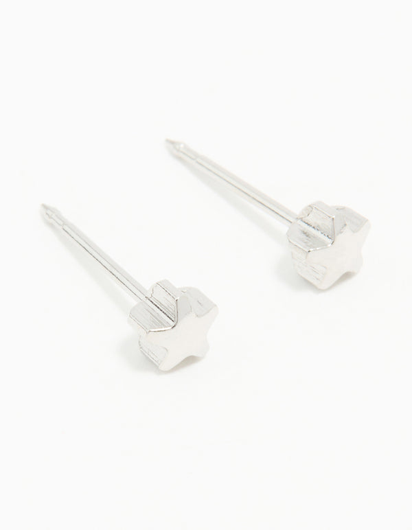 Surgical Stainless Steel 4MM Star Piercing Stud