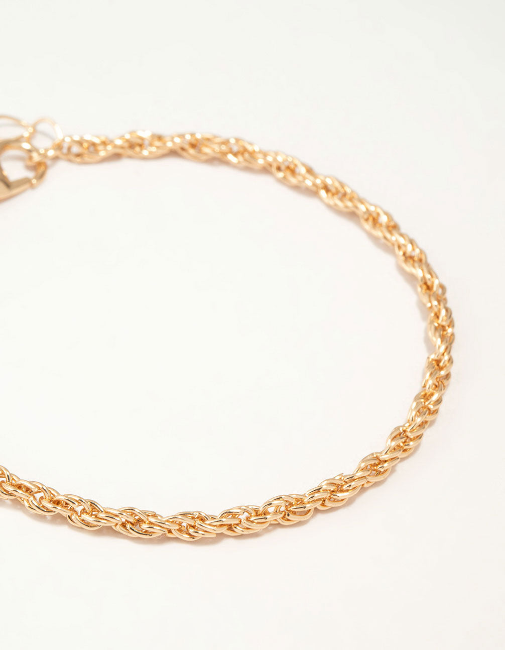 Gold Black Flower & Chain Bracelets 3-Pack