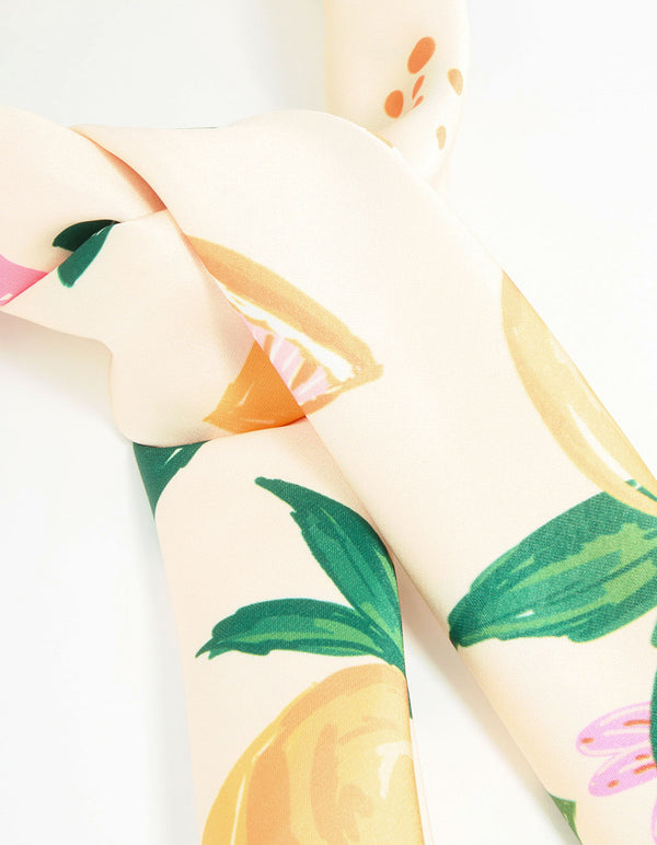 Vacation Print Fabric Scarf